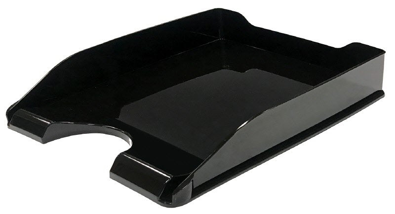 Vaschetta portacorrispondenza - plastica rigenerata - nero