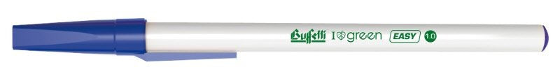 Penna a sfera I love green Eco Easy - tratto medio - colore blu