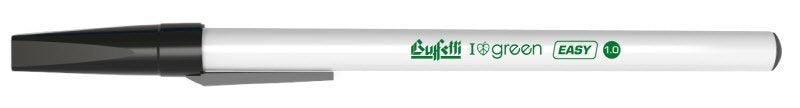 Penna a sfera I love green Eco Easy - tratto medio - colore nero