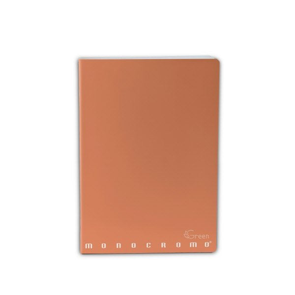 Maxiquaderno Monocromo Green - Rigatura 1R - Righe medie e superiori - 80 g - carta riciclata - A4 - copertine assortite
