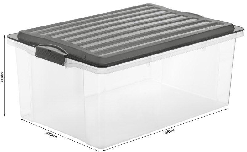 Scatola Ranger 38L - A3 - coperchio grigio