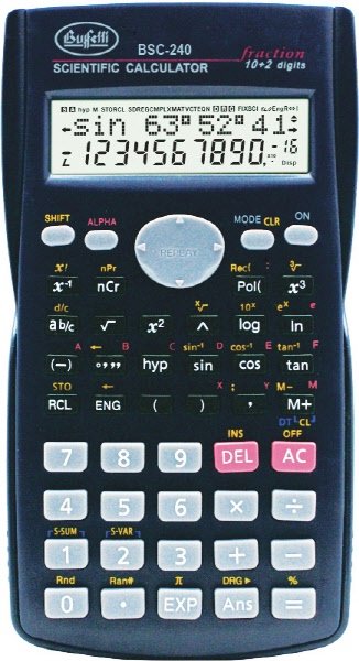 Calcolatrice scientifica BSC240 - 240 funzioni