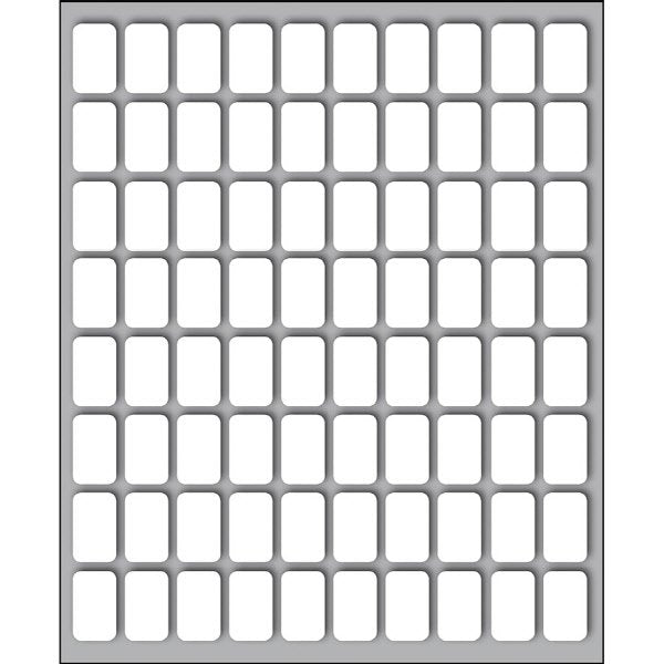 Etichette adesive permanenti multifunzione TAK-TO - 16 x 10 mm - Fogli DIN A5 - 800 etichette