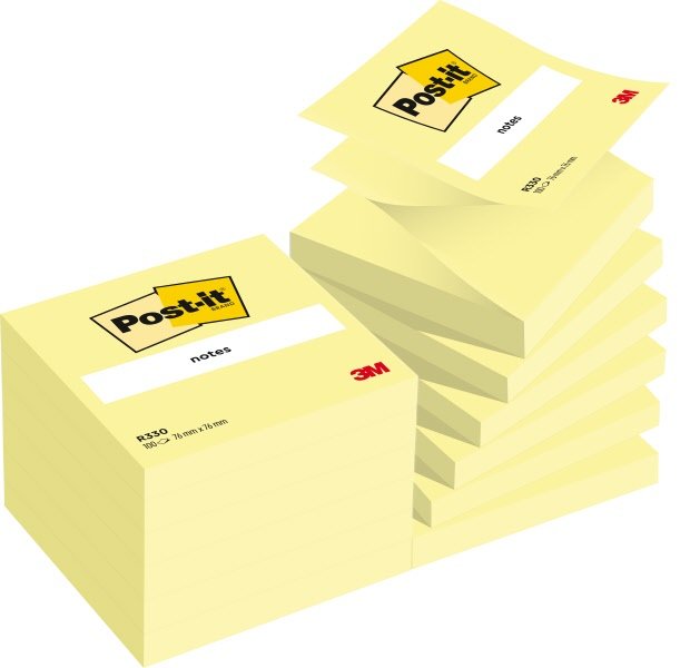 Foglietti Post-it Z-Note - 76x76 mm - Giallo Canary