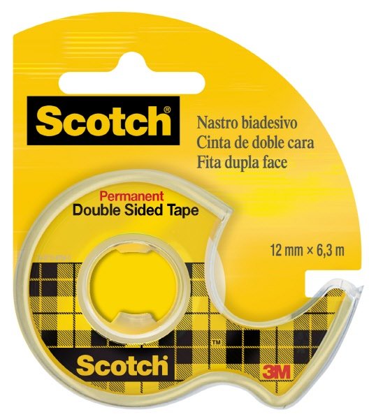 Nastro biadesivo Scotch® 665 e 666 - 12 mm x 6,3 m