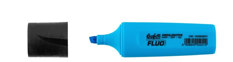 Evidenziatore fluo  - colore azzurro