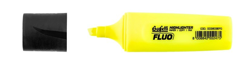 Evidenziatore fluo - colore giallo