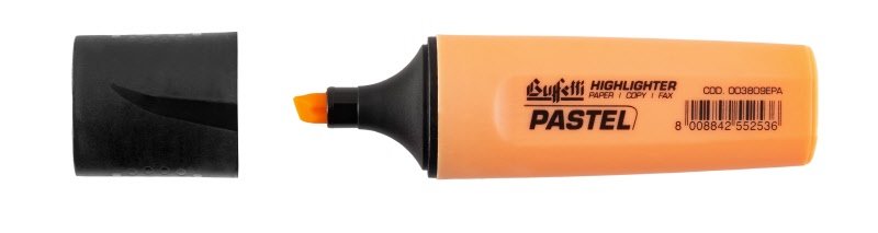 Evidenziatore pastello - colore arancione