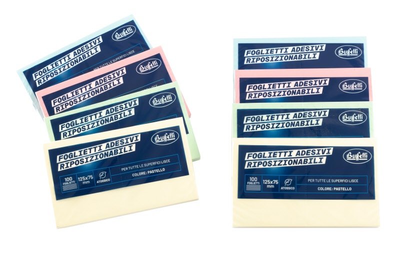 Foglietti adesivi riposizionabili Tak-To - 75x125 mm - Harmony