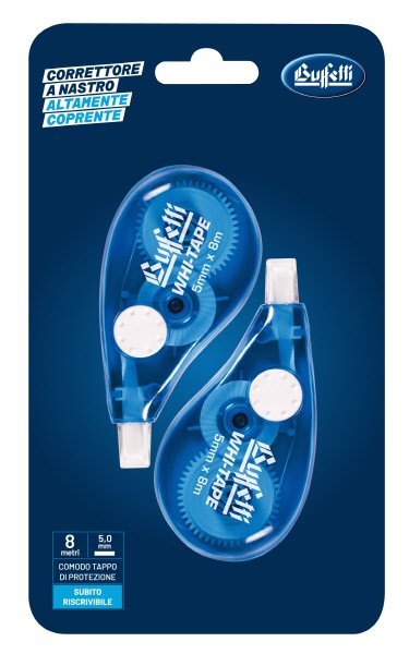 2 Correttori a nastro - 5 mm x 8 metri
