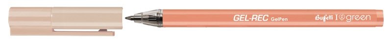 Penna con cappuccio Gel-Rec - colore nero