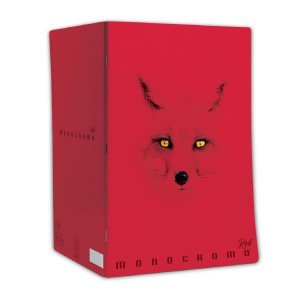 Maxiquaderni Monocromo Red - Rigatura C - Righe 4a e 5a elementare - 100 g - copertine assortite