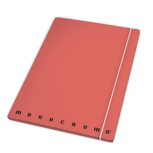Cartella 3 Lembi A4 Monocromo Plus Dorso 1,2 - Dorso 1,2 - Elastico Tondo - Colori assortiti