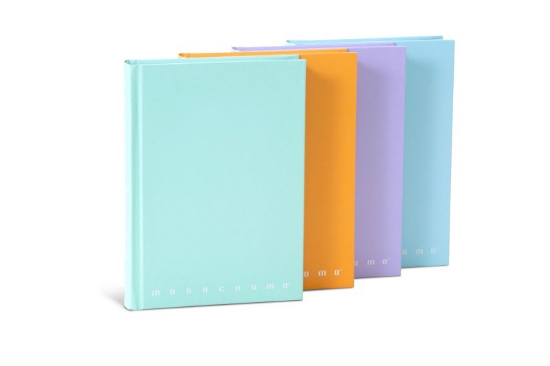 Diario Monocromo Pastel - data libera - 16 mesi