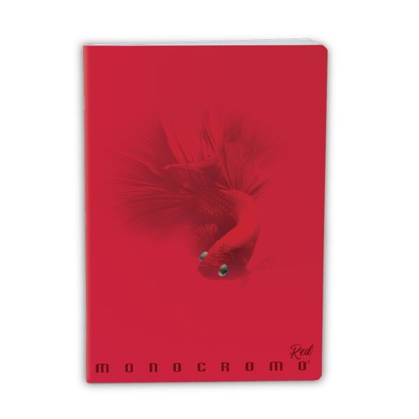 Maxiquaderni Monocromo Red - Rigatura C - Righe 4a e 5a elementare - 100 g - copertine assortite