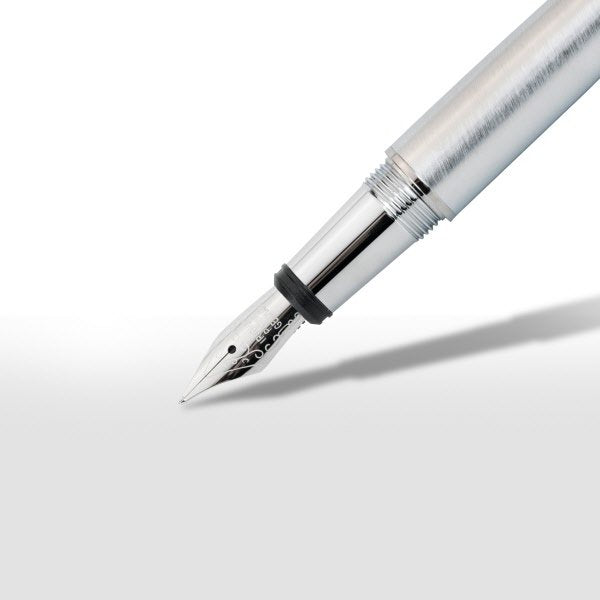 Penna stilografica Big Minny - argento