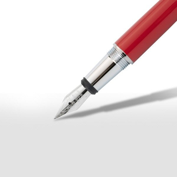 Penna stilografica Big Minny - rosso ciliegia
