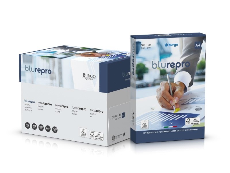 Carta per fotocopie Repro Blu - f.to A4 - 80 g