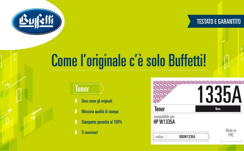 Toner HP - Compatibile 1335A W1335A - Nero - 7.400 pag
