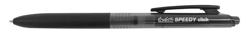 Penna a sfera a scatto Speedy Click - colore nero