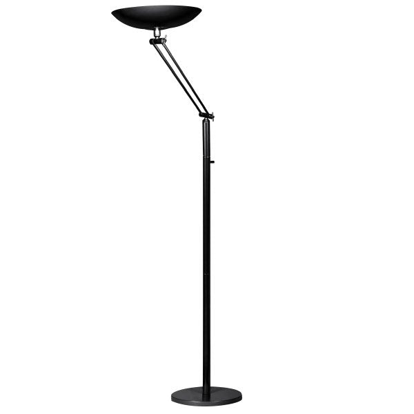 Lampada da terra - led - articolata - Varialux - nera