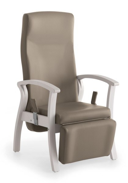 Sedia 07 Gas PP Silver Age Collection - nocciola