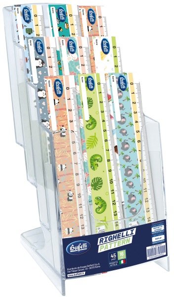 Righello 16 cm - grafiche assortiti