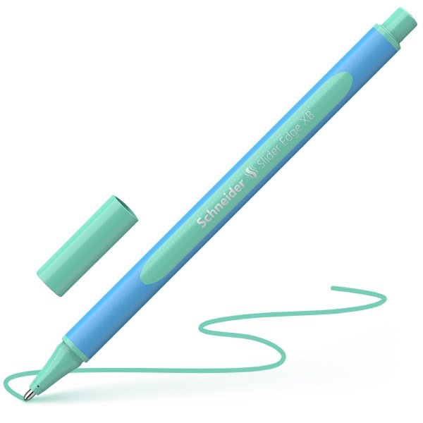 Penna a sfera Slider Edge tratto XB - menta pastello