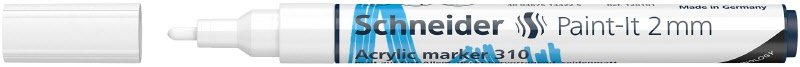 Marcatore acrilico Paint it 2mm - bianco