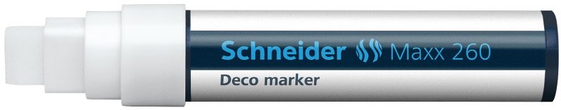 Marcatore gesso liquido MAXX 260 5-15mm - bianco