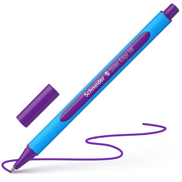 Penna a sfera Slider Edge tratto XB - rosso pastello