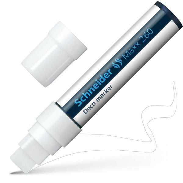 Marcatore gesso liquido MAXX 260 5-15mm - bianco
