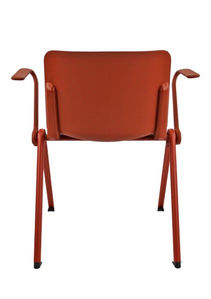 Sedia visitatori Bird terra cotta