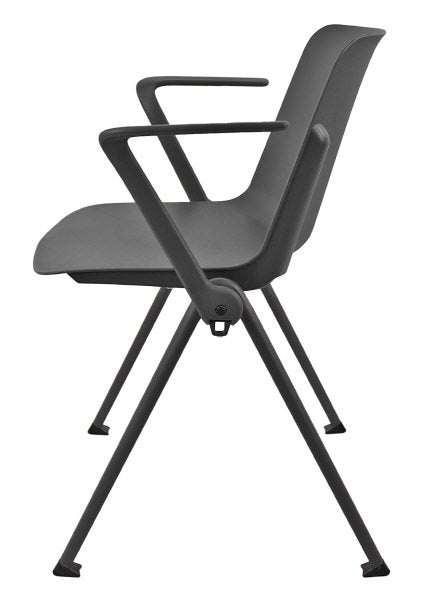 Sedia visitatori Bird grigio