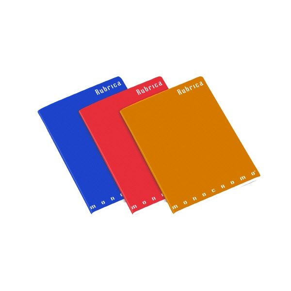 Rubrica Monocromo Pm. - Formato   A5 - Rigatura 1R - 60 fogli