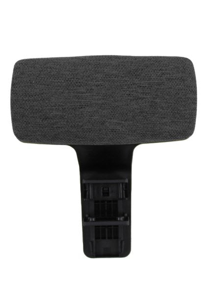 Poggiatesta per sedia operativa ADJUSTABLE nera - riv.  grigio
