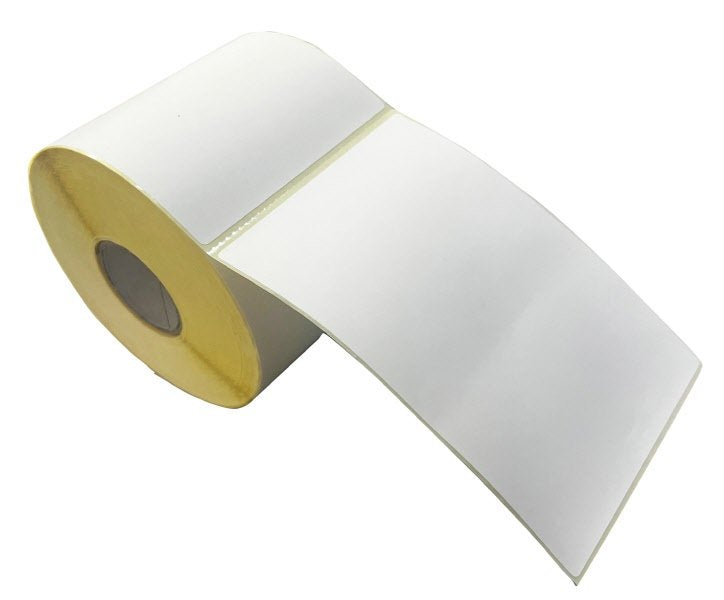 Rotolo da 500 etichette in carta adesive permanenti - f.to 100x150 mm - 1 pista