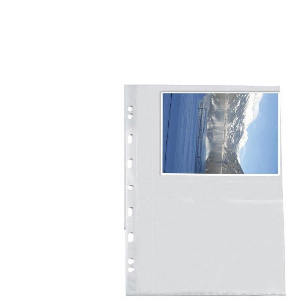 Busta per 4 foto - 13x18 cm - Polipropilene - liscia - alto spessore