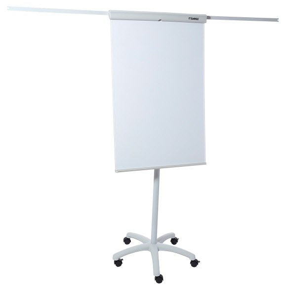 Lavagna portablocco magnetica su ruote - 100x70cm