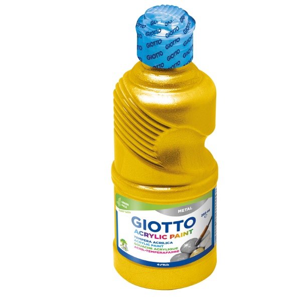 Tempera acrilica  - oro - 250 ml