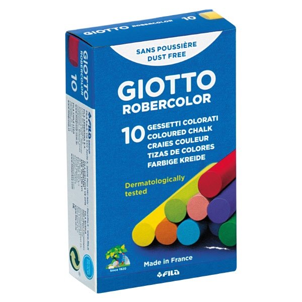 Gessetti Giotto Robercolor - colorato - 10 pezzi