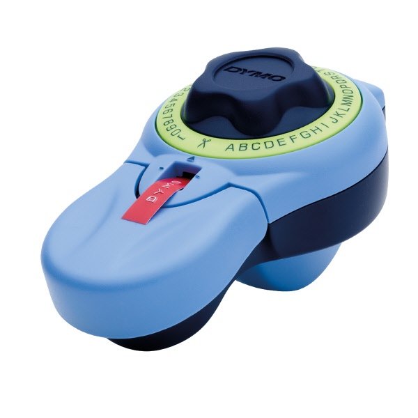 Etichettatrice a rilievo Dymo Junior - azzurro