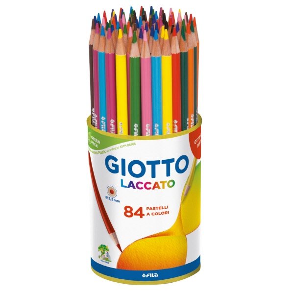 Barattolo pastelli - Fusto laccato - Tratto 3,3 mm