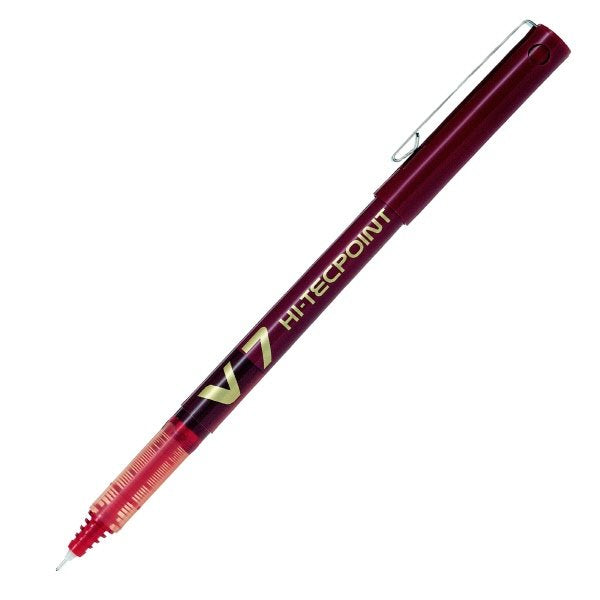 Roller V7 - rosso - Tratto fine