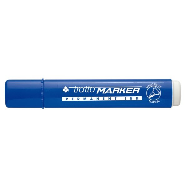 Marcatore permanente Tratto Marker - blu - Punta tonda - Tratto 1,4-2,8 mm