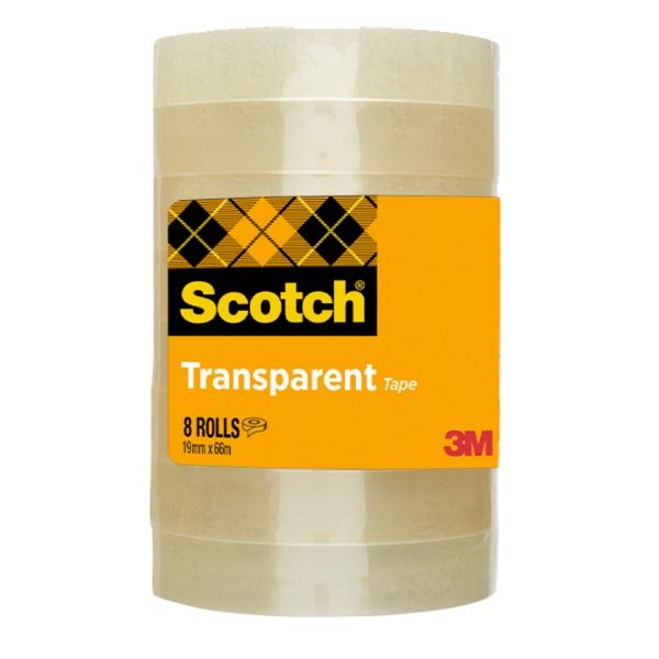 Nastro Adesivo Alta Qualità Scotch 508 - 19mmx 66m - conf. 8 nastri