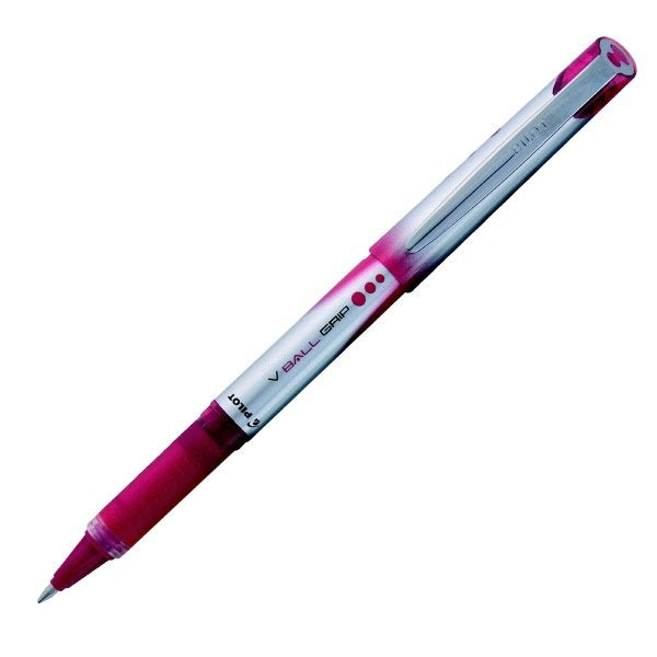 Roller V Ball Grip - rosso - Tratto super fine