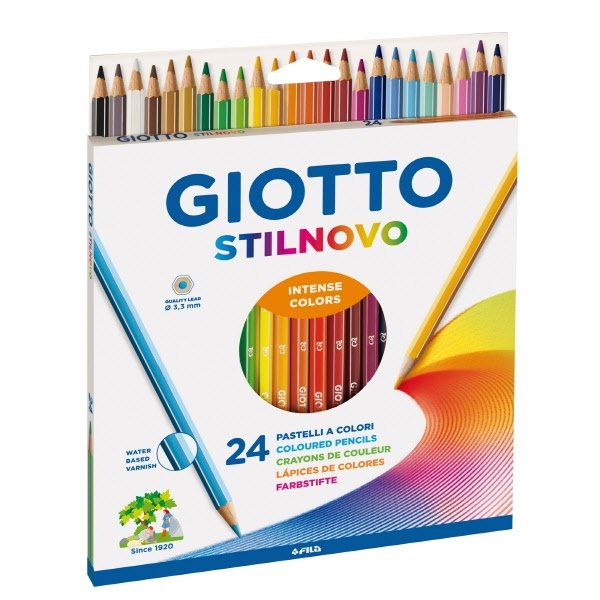 Pastello Stilnovo Classic  - 3,3 mm - da 3 anni in poi - conf. 24 pz.