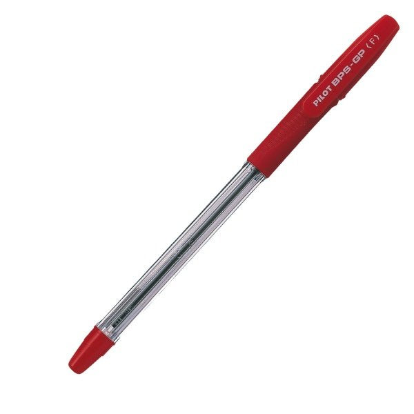 Penna a sfera BPS-GP - rosso - Tratto fine