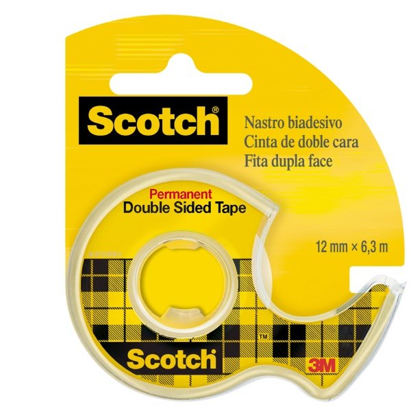Nastro biadesivo Scotch® 665 e 666 - 12 mm x 6,3 m